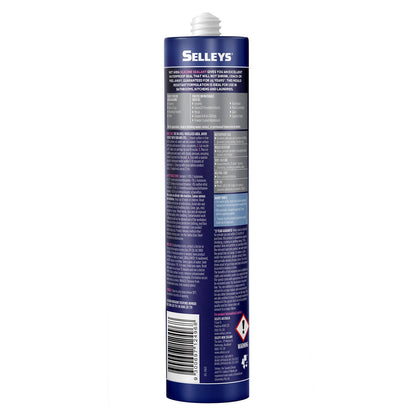 Selleys Wet Area Waterproof Silicone Sealant - 300g - Dark Grey