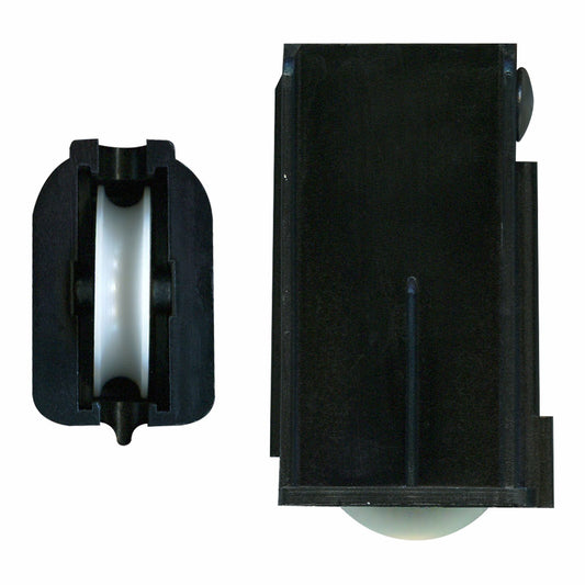 Rolltrak Adjustable Nylon Carriage - Acetal Roller - 44mm