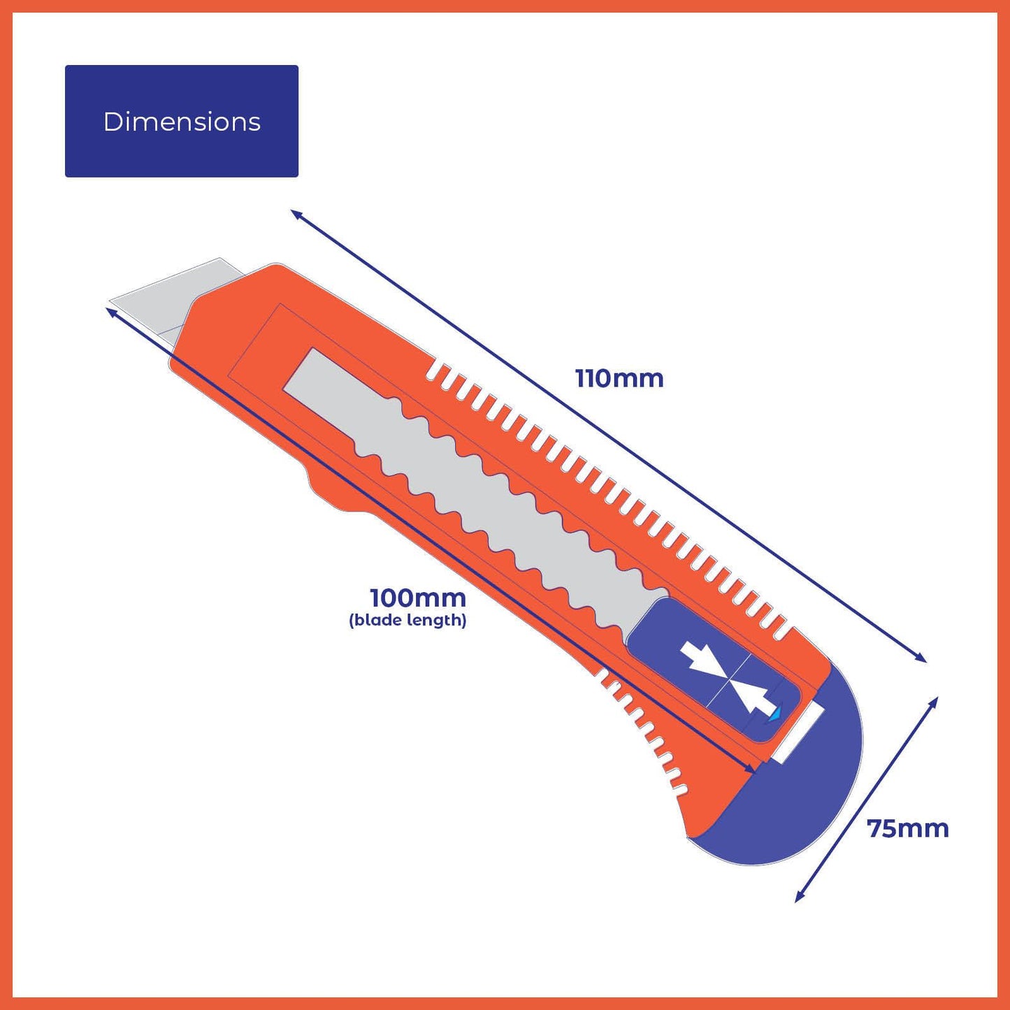 Packz Box Cutter - 125 x 155mm