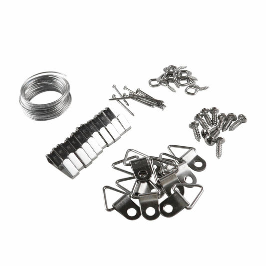 Everhang 8kg Picture Hanging Kit - Steel - Easy Installation - Durable