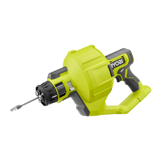 Ryobi Drain Auger - 18V ONE+ - 7.6m - Tool Only