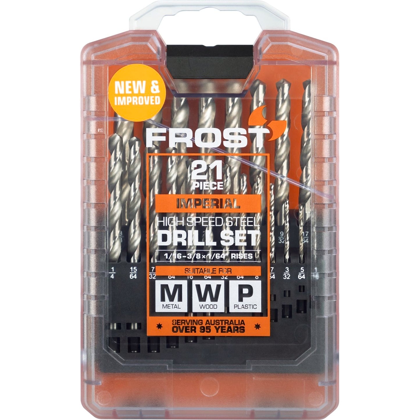 Frost Jobber Drill Set - 21 Piece