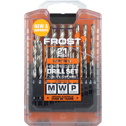 Frost Jobber Drill Set - 21 Piece
