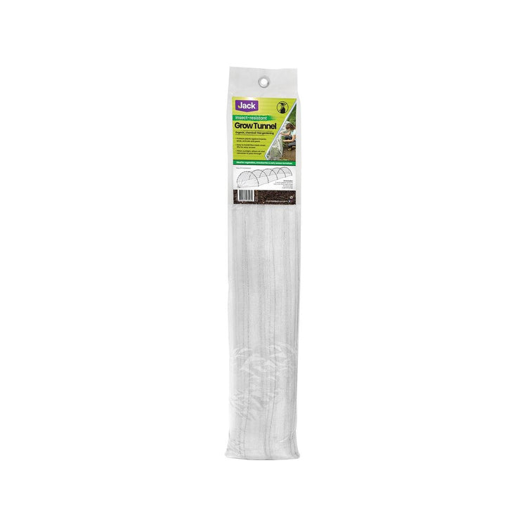 Jack Grow Tunnel Insect Net 1.5m x 5m Fine Mesh Chemical-Free Protection
