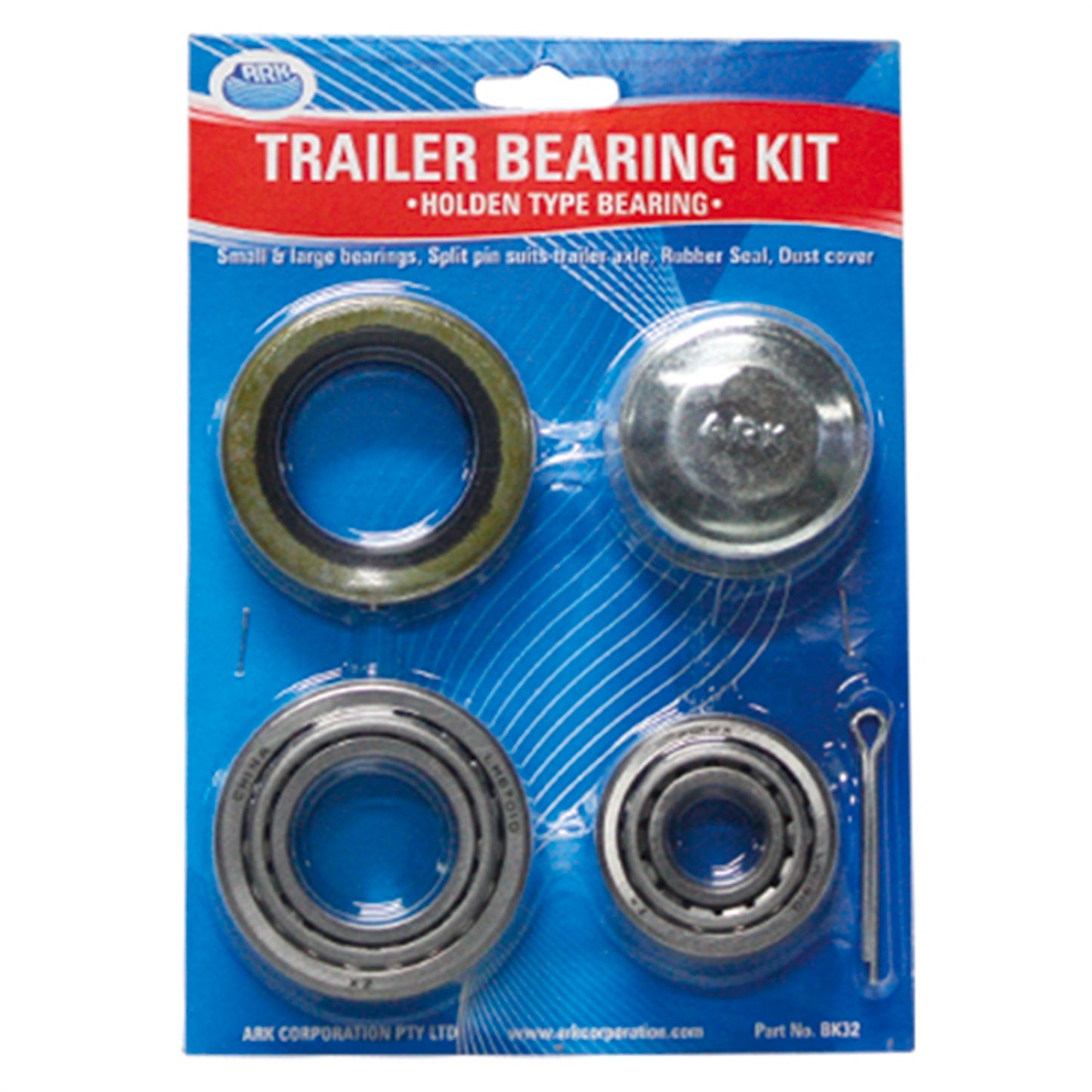 Ark Trailer Bearing Kit - 39mm