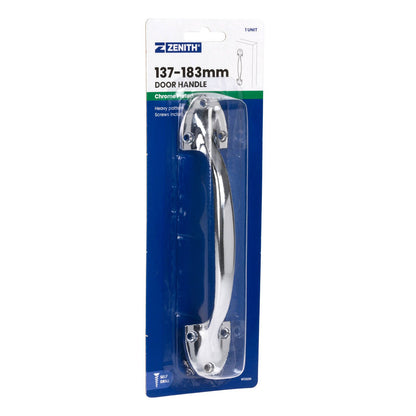 Zenith Door Handle - 195mm - Chrome