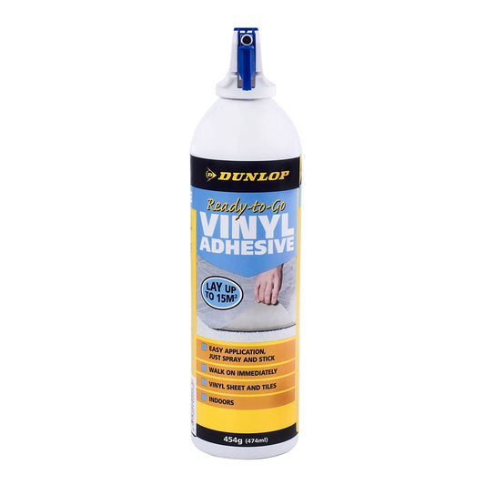 Dunlop Ready-To-Go Vinyl Flooring Spray Adhesive - 454g