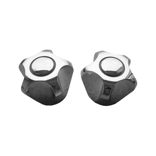 Shaw Mason Chrome Universal Multi Fit Tap Handle - 93 x 203mm - Pair