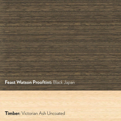 Feast Watson Black Japan Stain 50ml Oil Based Enhances Timber Grain