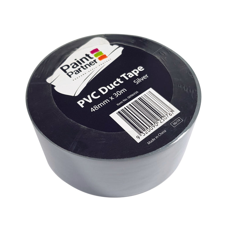 Paint Partner PVC Duct Tape 48mm x 30m - Silver
