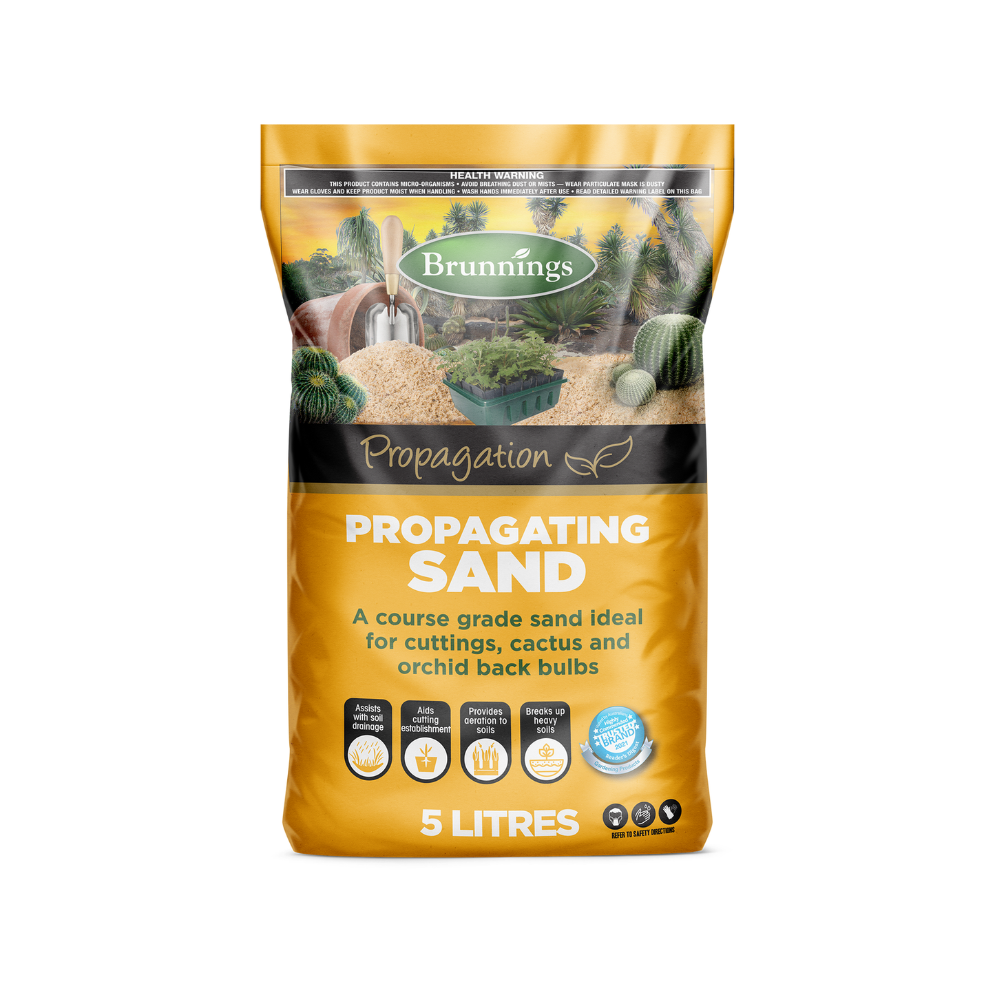 Brunnings Propagation Sand - 5L