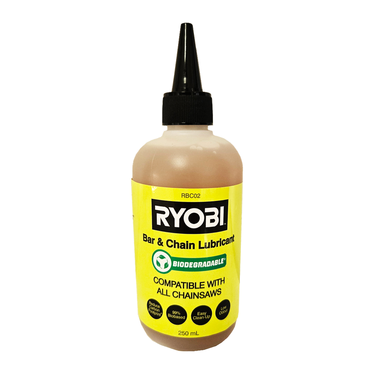 Ryobi Bar & Chain Lubricant Biodegradable 250ml
