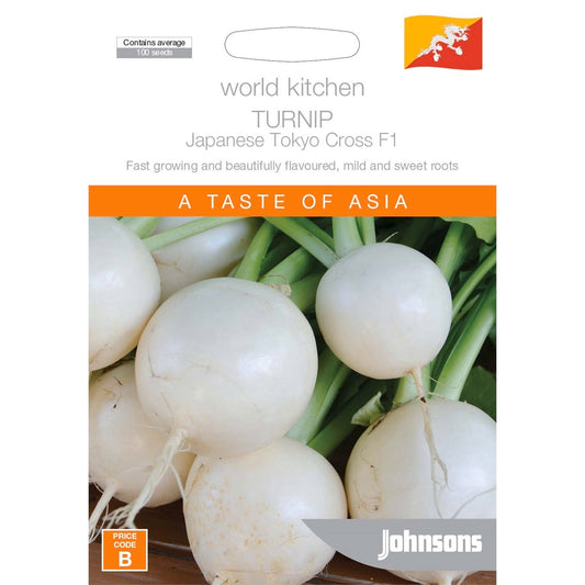 Johnsons World Kitchen Turnip - 95mm x 130mm
