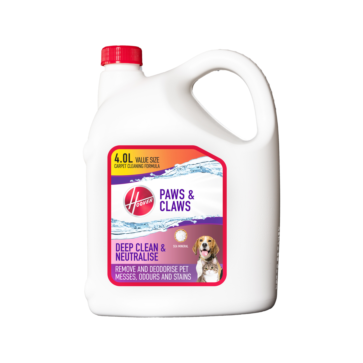 Hoover Paws Claws Cleaning Solution - 4L