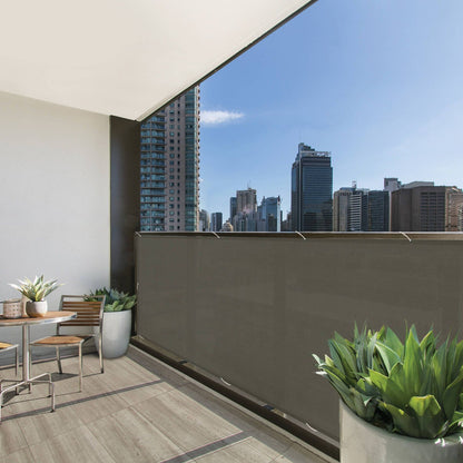 Pillar Balcony Screen - 0.9 x 6m - 85% UV