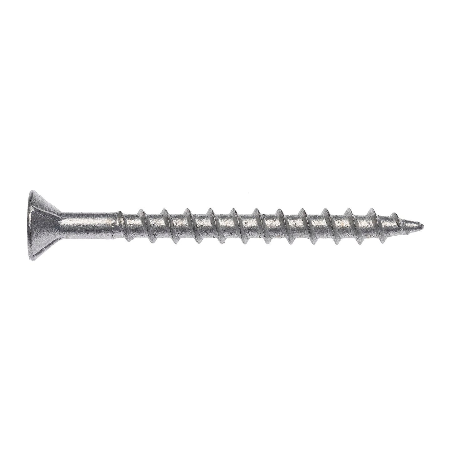 Zenith Timber Screws - 10 x 45mm - Galvanised Ribbed - 50 Pack