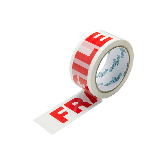 Wrap & Move Fragile Warning Tape - 48mm x 66m