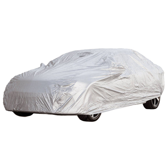 Weathershield Outdoor Sedan Car Cover - 1500 x 4900mm - Silver