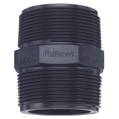 Philmac BSP Thread Pipe Nipple - 1/2"