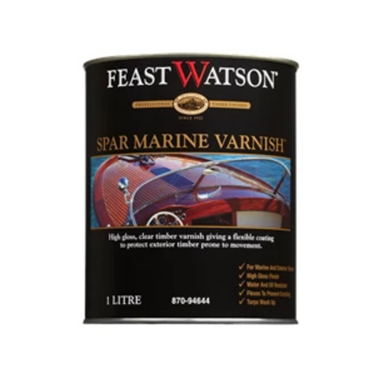 Feast Watson Spar Marine Varnish - 1L