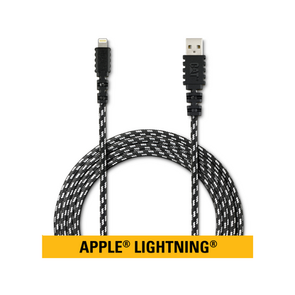 Cat Rugged Lightning To USB Braided Cable - 1.8m