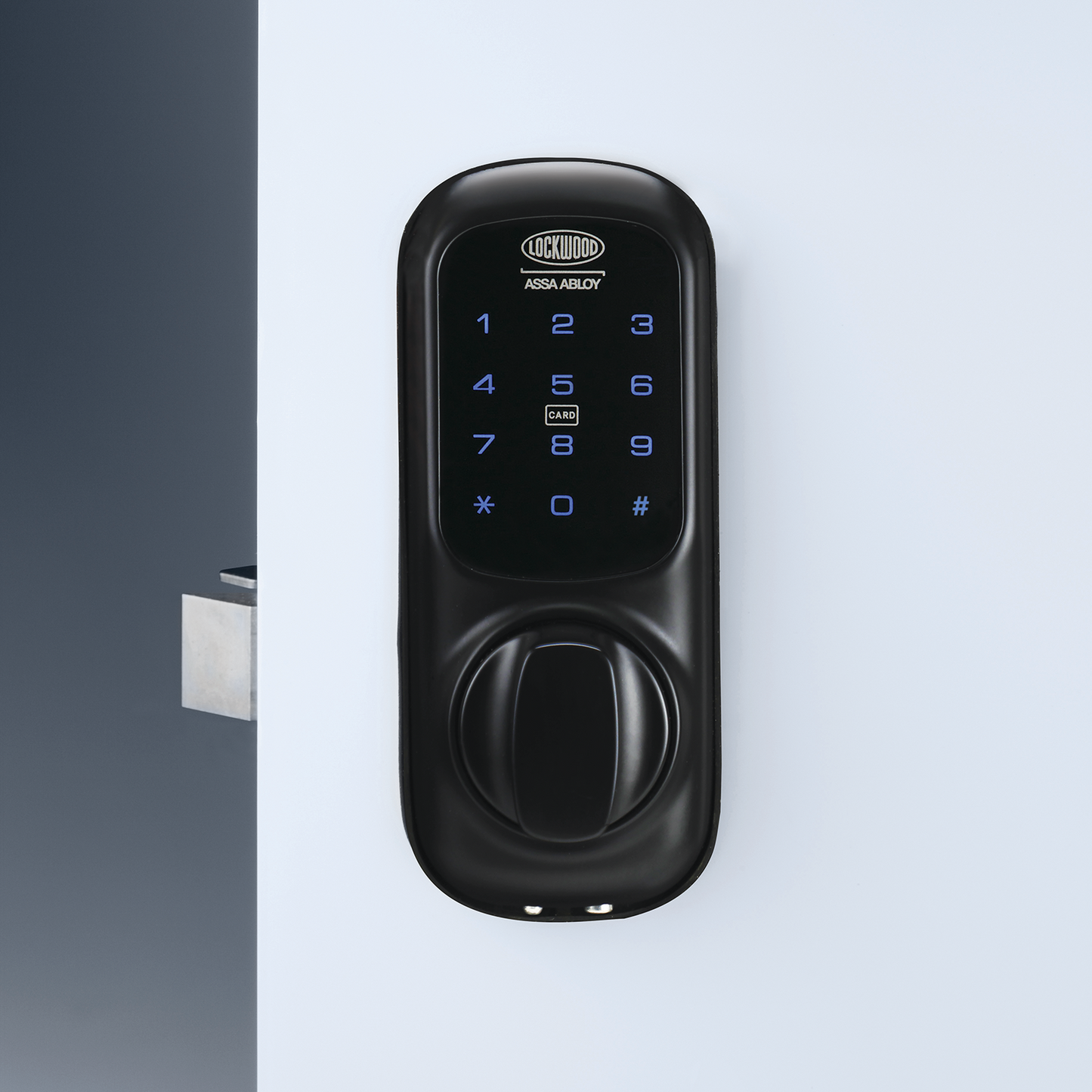 Lockwood 001touch Plus Smart Deadlatch - Matt Black