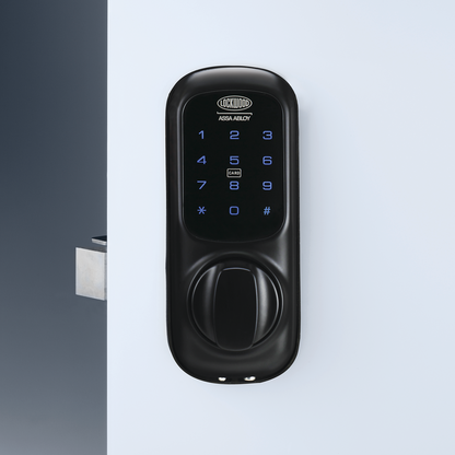 Lockwood 001touch Plus Smart Deadlatch - Matt Black