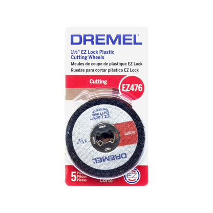Dremel EZ Lock Plastic Cut Off Wheels - 38mm - 5 Pack