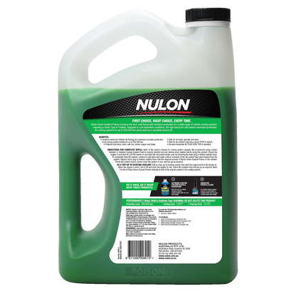 Nulon Green Coolant Premix - Type A - 5L