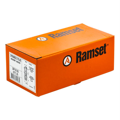 Ramset DynaBolt Plus - 12 x 126mm - 20 Pack