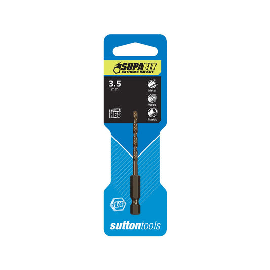 Sutton Tools Supabit Impact Drill Bit - 3.5mm