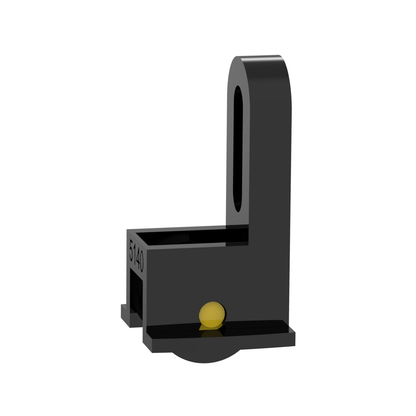 Rolltrak Adjustable Plastic Carriage - 15 x 35mm - 2 Pack