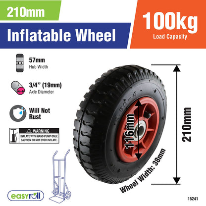 Easyroll Nylon Trolley Wheel - 2.5 x 4
