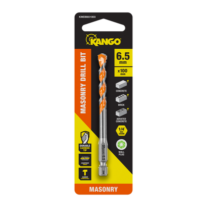 Kango Masonry Drill Bit - 6.5 x 100mm