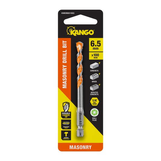 Kango Masonry Drill Bit - 6.5 x 100mm