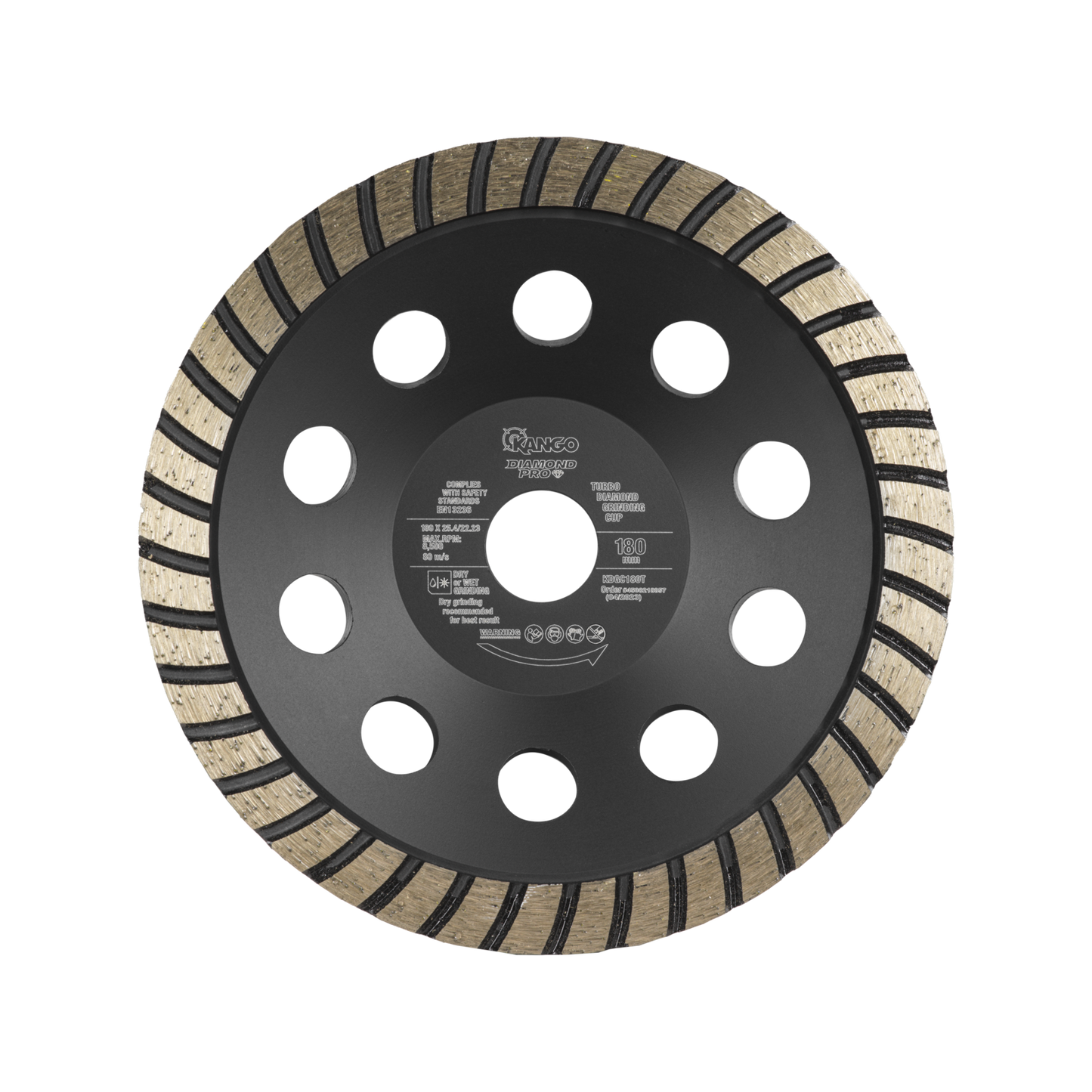 Kango Turbo Diamond Grinding Cup - 180mm
