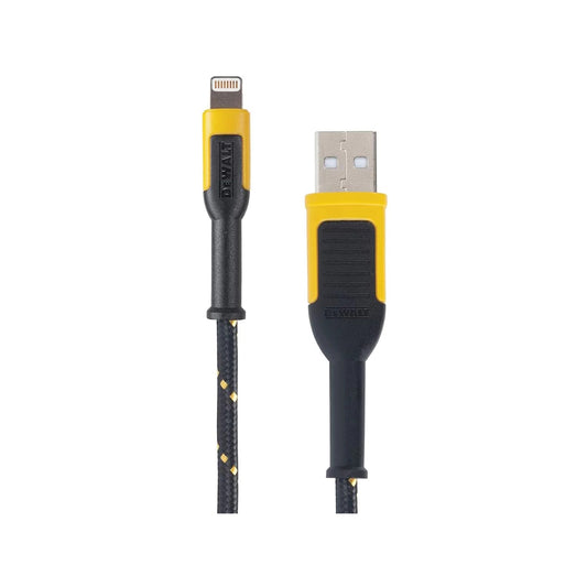 Dewalt Charging Cable Reinforced With Kevlar Lightning To USB - 1.2m