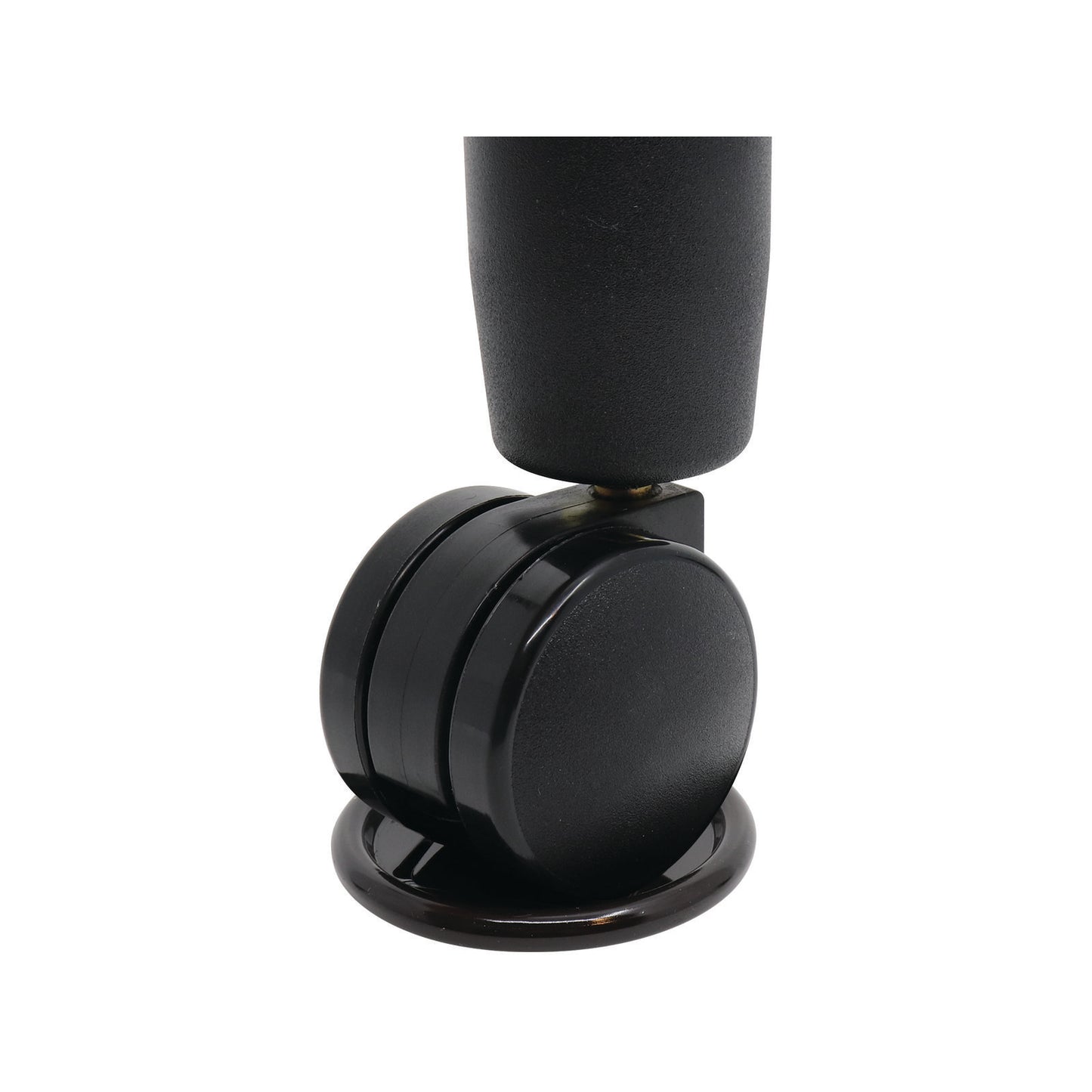 Surface Gard Brown Round Carpet Base Castor Cup - 60mm - 4 Pack