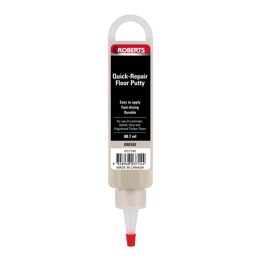 Roberts Quick Repair Floor Putty - 88ml - Greige