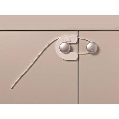 Dreambaby Child Safety Flexi Loop Lock - 80mm - ABS - Childproofing Solution