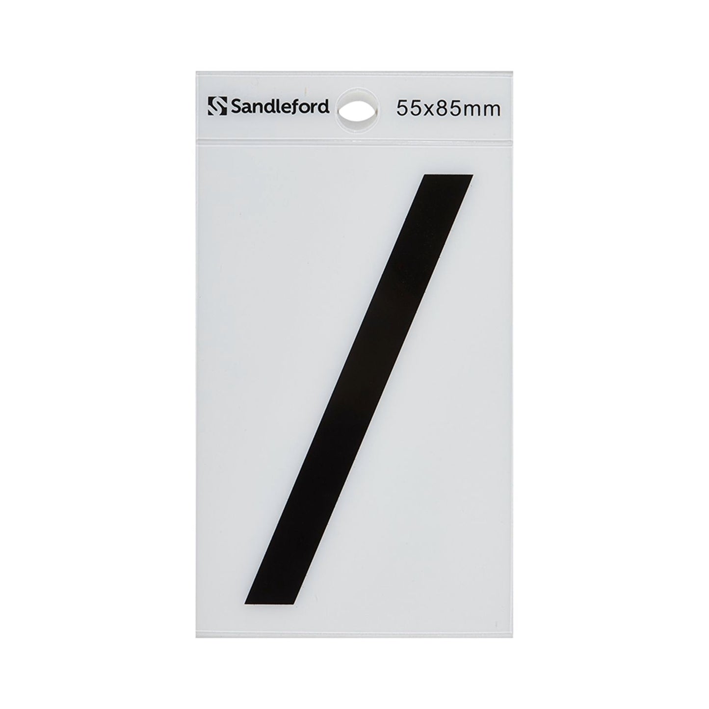 Sandleford White Self Adhesive House Symbol - 85mm