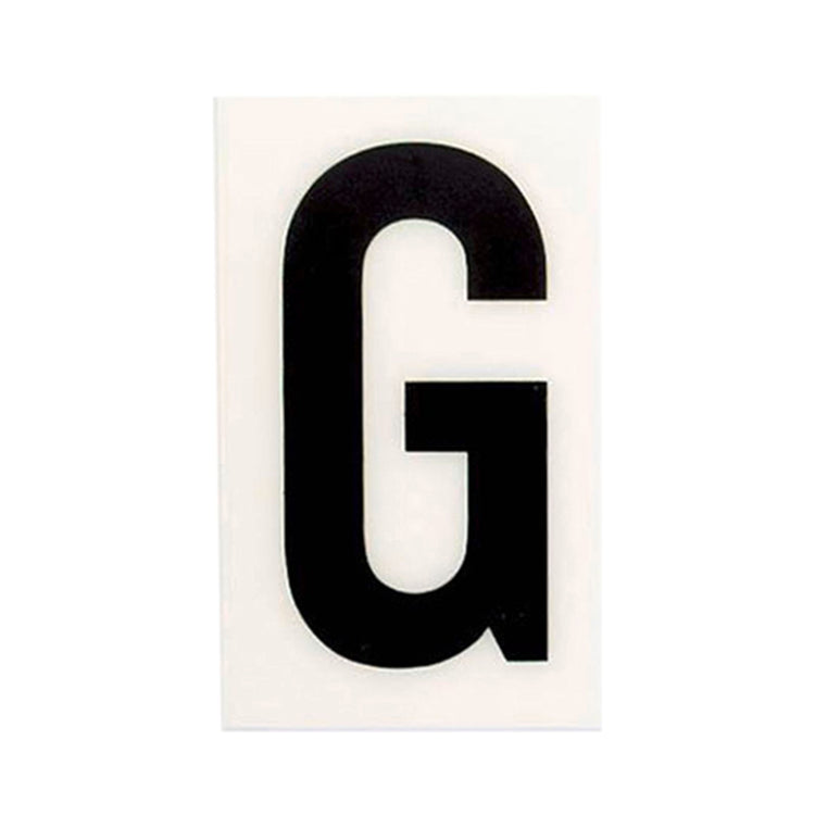 Sandleford White Self Adhesive House Letter G - 60mm