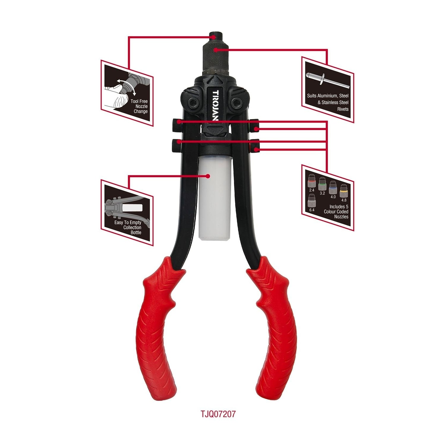 Trojan Rivet Gun - 13"