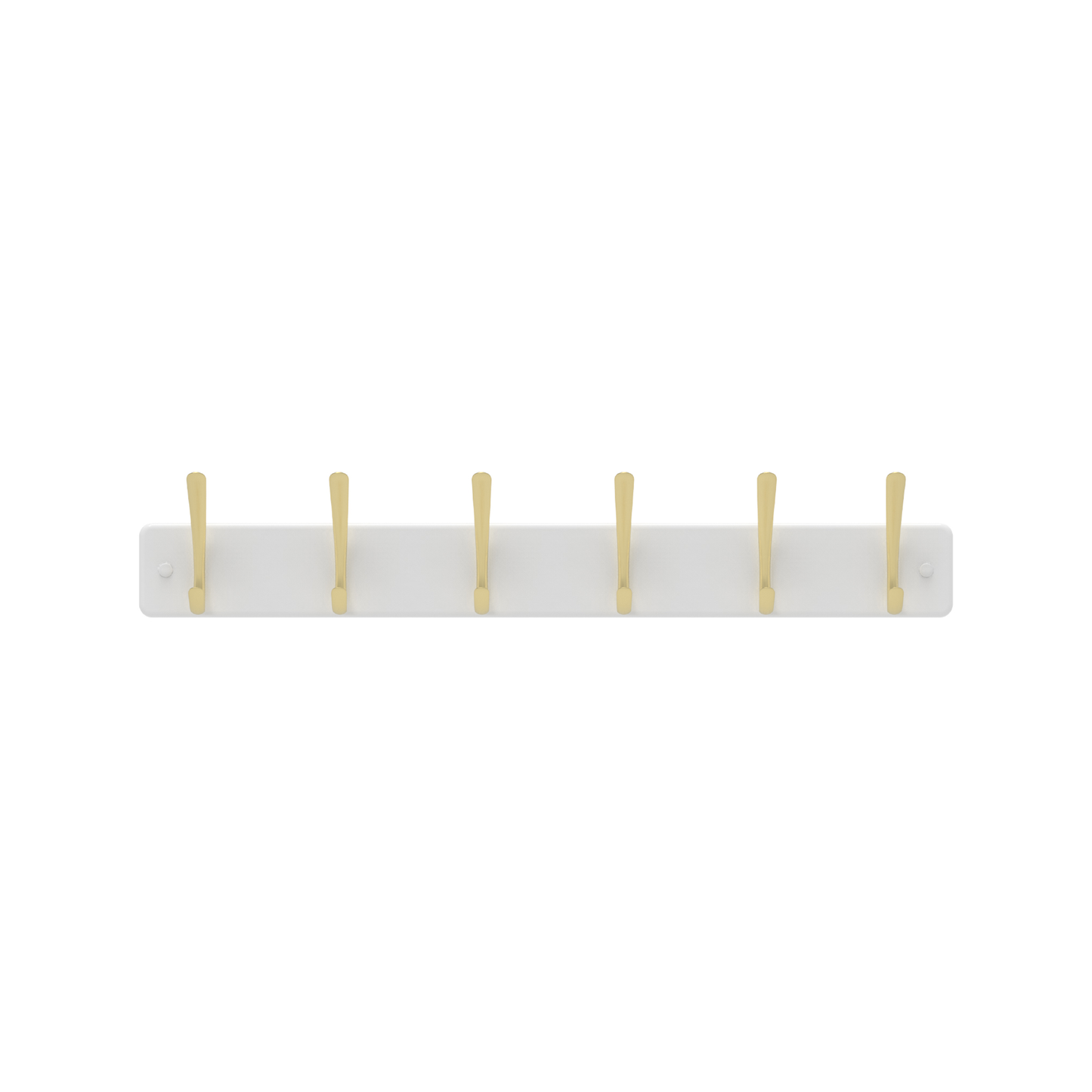 Mode Hat and Coat Rack - 4 Hooks - 450 x 70mm