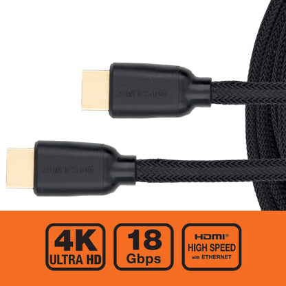 Antsig HDMI Braided Cable - 10m - 4K