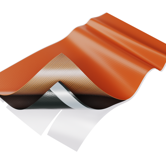 Wakaflex Lead Free Flashing - 280mm x 1m - Terracotta
