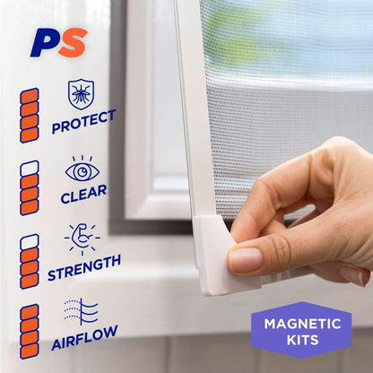 Permastik Magnetic Insect Screen - 1.2 x 1m