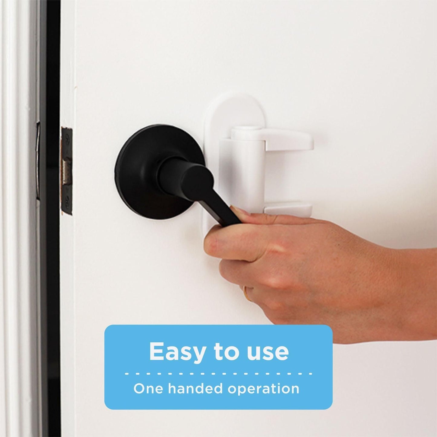 Perma Child Safety Door Lever Lock - 2 Pack