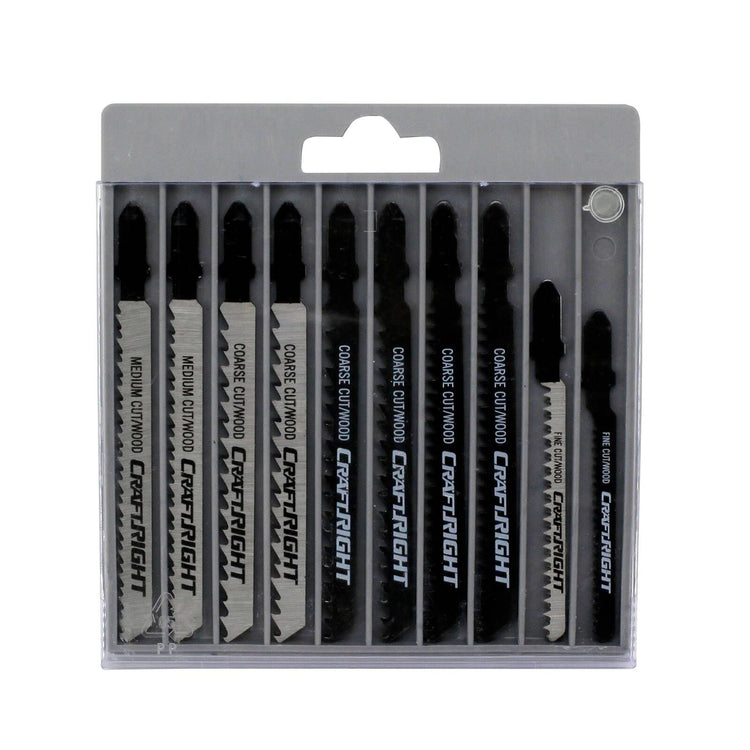 Craftright Jigsaw Blade Set - 10 Piece