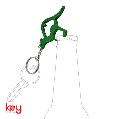 Key Essentials Kangaroo Bottle Opener Key Ring - Assorted Colours